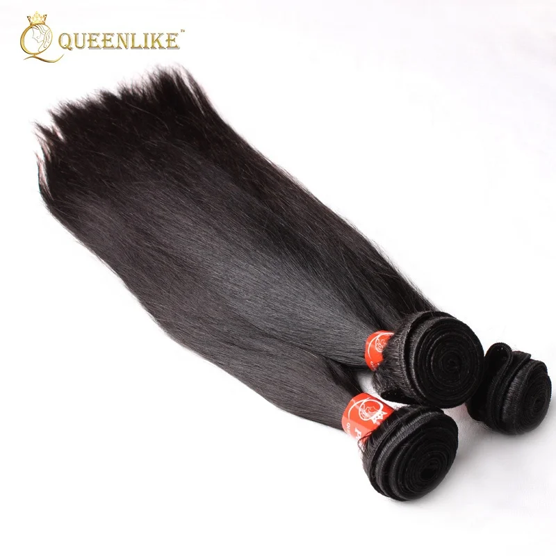 
Virgin cuticle aligned natural straight remy Indian human hair weave online 