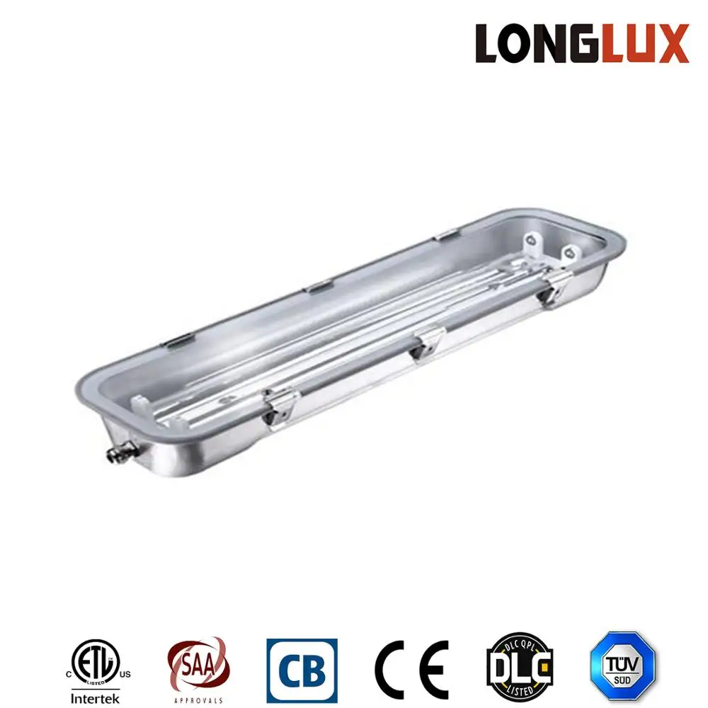Stainless Steel Waterproof Anti-Explosion Ik10 IP65 LED Linear Tube Light