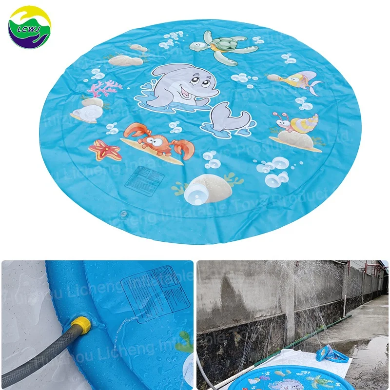 LC NEW Splash play mat Fun Water Toys for Kids Toddlers and Babies