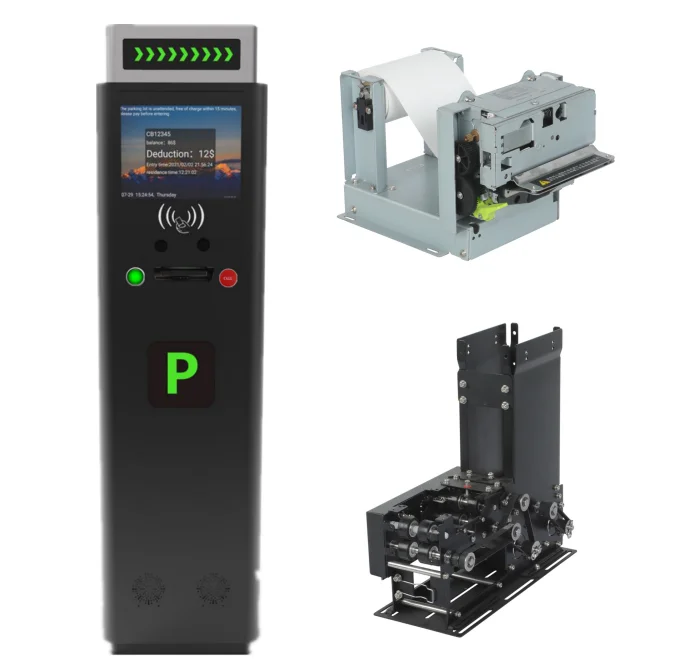 Automatic vending machine coin pay parking meter pay parking meter parking meter auto pay station alpr license plate recognition