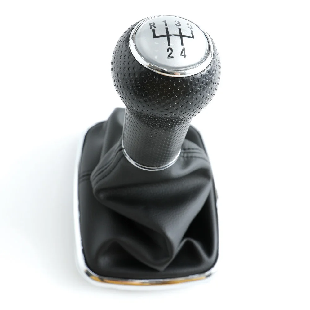 Для Volkswagen VW Golf 4 MK4 GTI Jetta Бора 12 мм/23 мм Автомобильная рукоятка рычага переключения передач серебро Селектор с гетры загрузки крышка воротник рамка