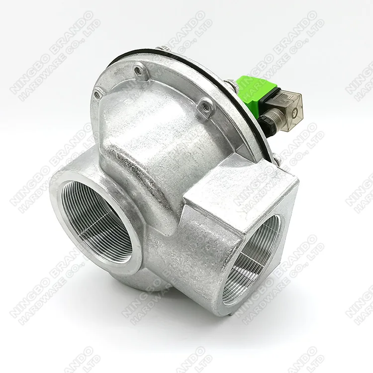 BFEC 2.5' DMF-Z-62S Right Angle Solenoid Pulse Jet Valve For Dust Collector Bag Filter 24VDC 24VAC 110VAC 220VAC