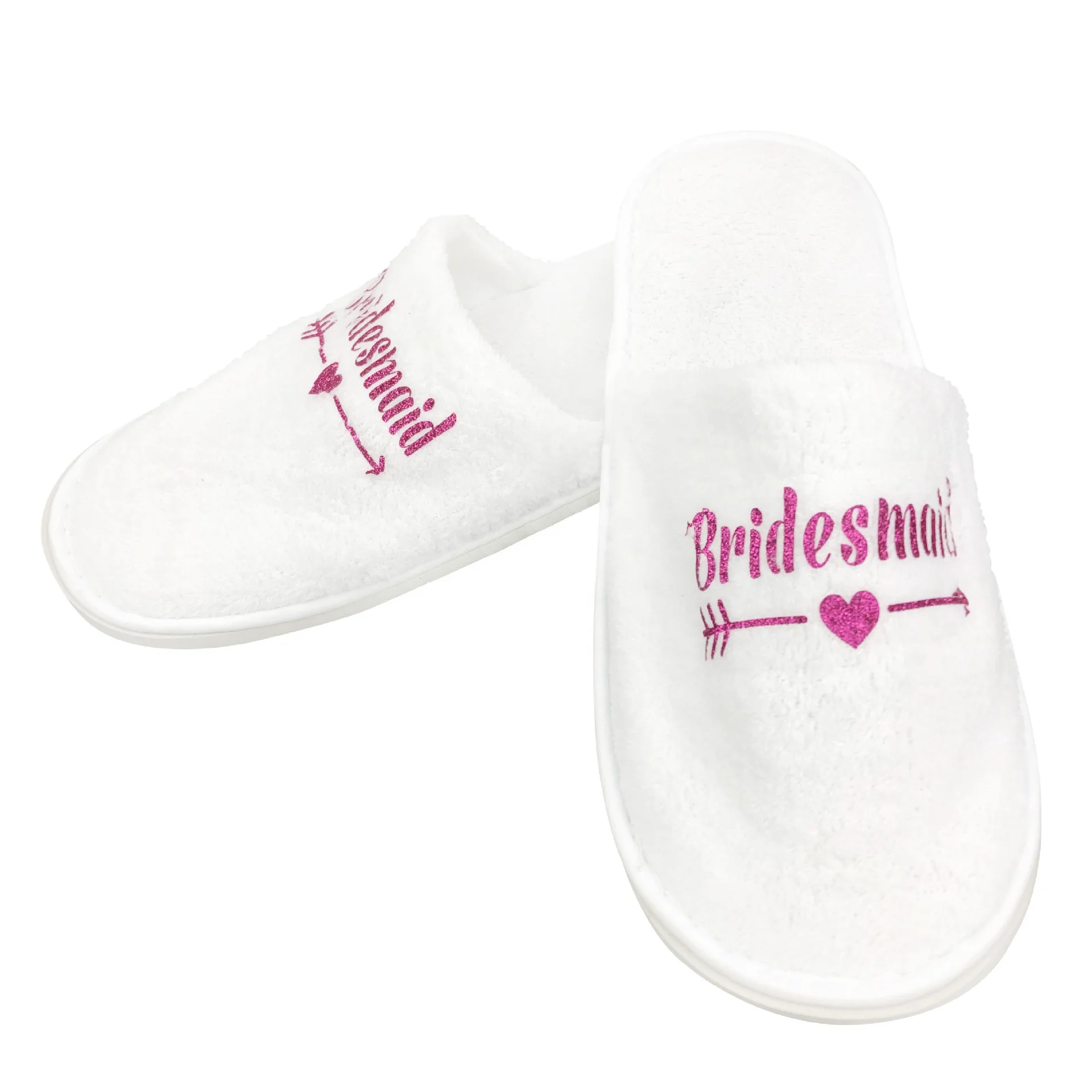 
Hawin Thickened Non-woven Bridesmaid Soft Slippers Good Quality Bride to be Slipper 