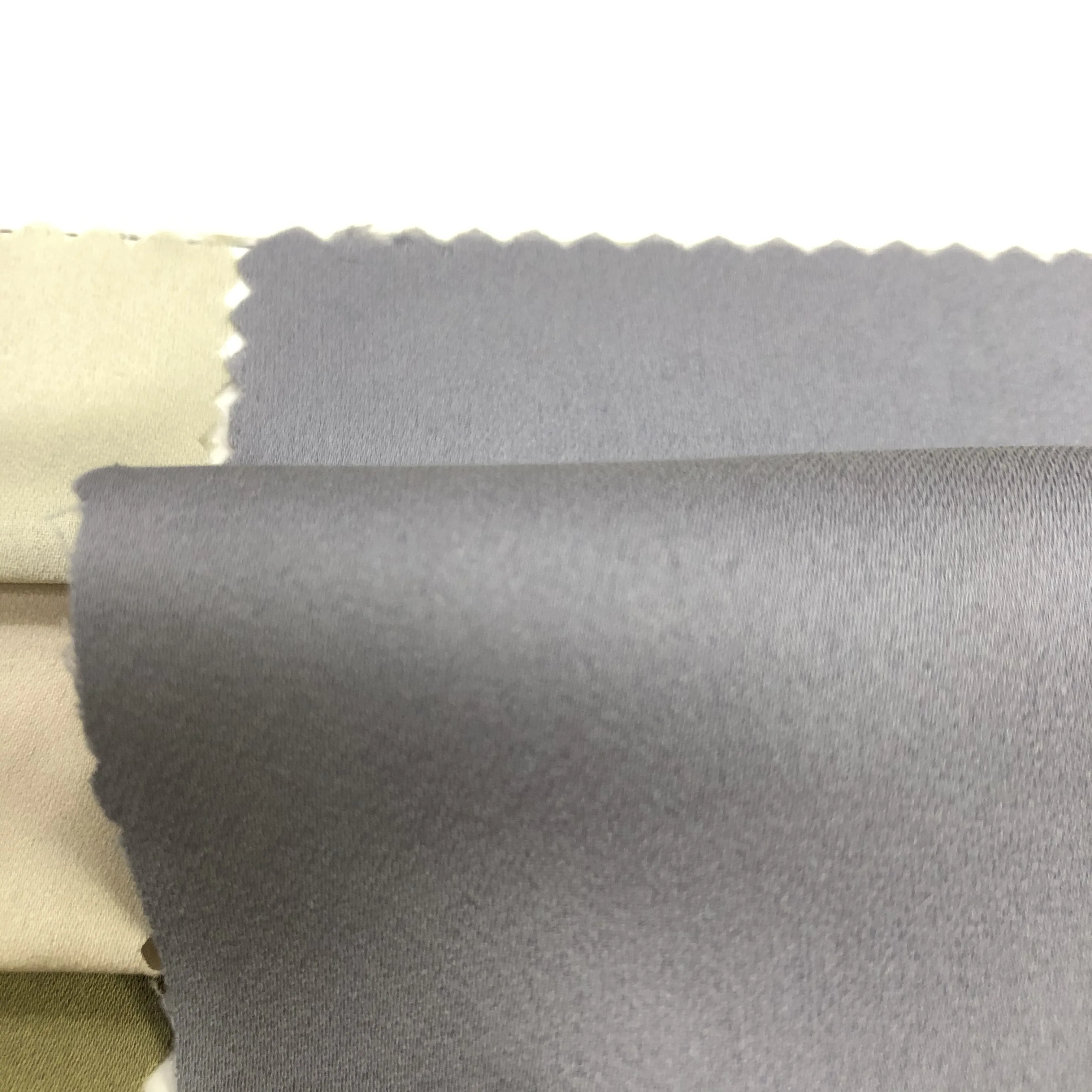 Crepe Satin Fabric for Women Garment 8822 Woven 100% Polyester Fabric Plain Dyed Poly 100% Polyester OEKO-TEX STANDARD fabric
