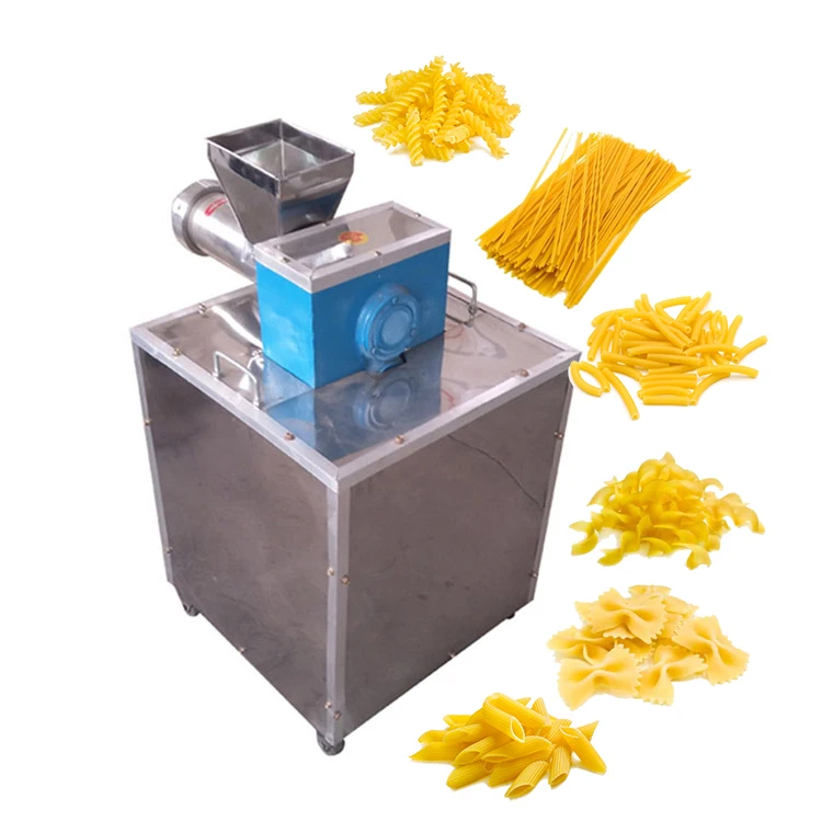 With different molds spaghetti macaroni pasta maker Hollow tube noodles forming machine processing macaroni pasta making machine