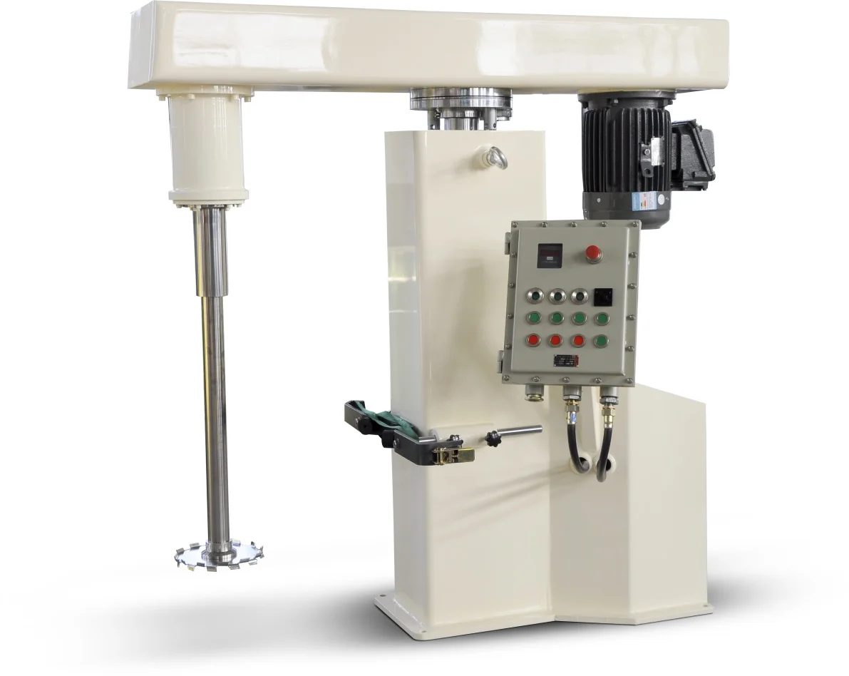 High shear mixer for paint disperser and grinding machine