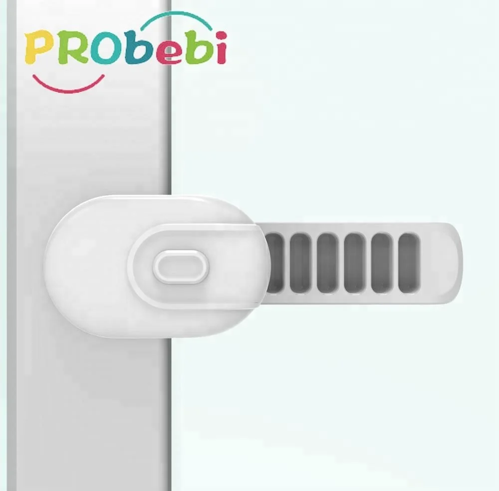 Baby home safety window plastic security lock with strong adhesive