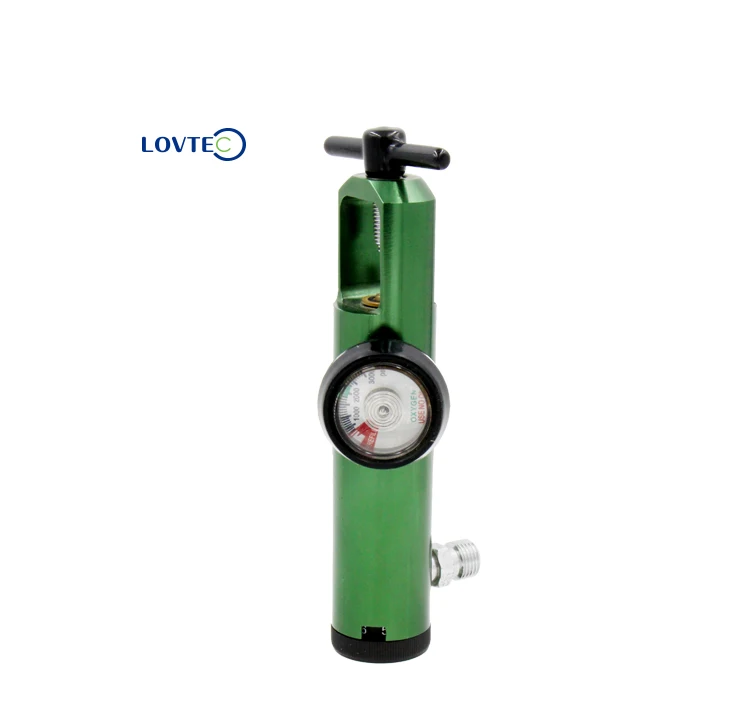 American Standard Lovtec Cylinder regulator for medical use oxygen regulator with CGA540 input connector