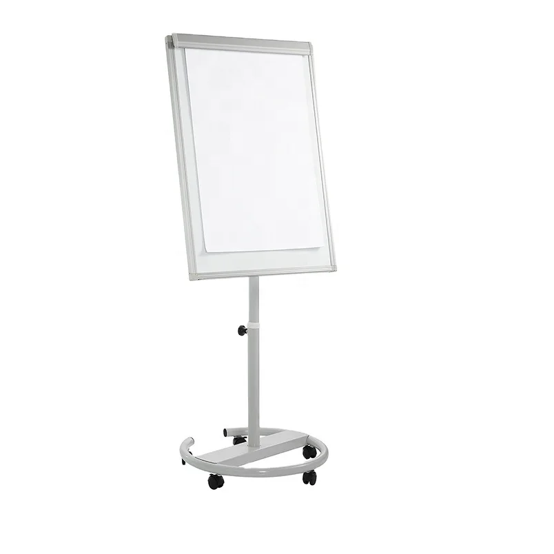 Art Drawing Board Adjustable Height Standard Flip Chart Magnetic White Board