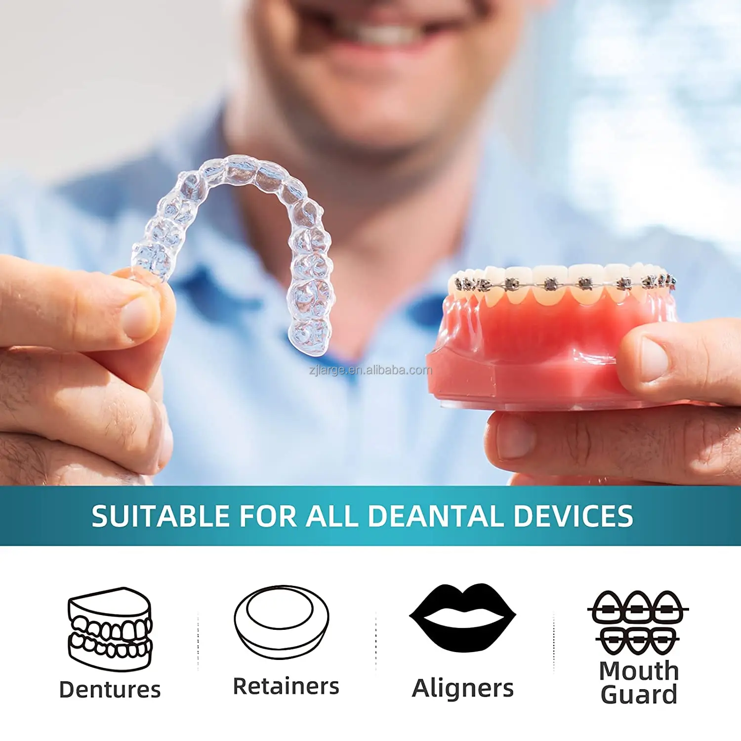 Best selling products Safe Effective Eco-Friendly OEM Denture Cleaning Tablets/ denture cleaner