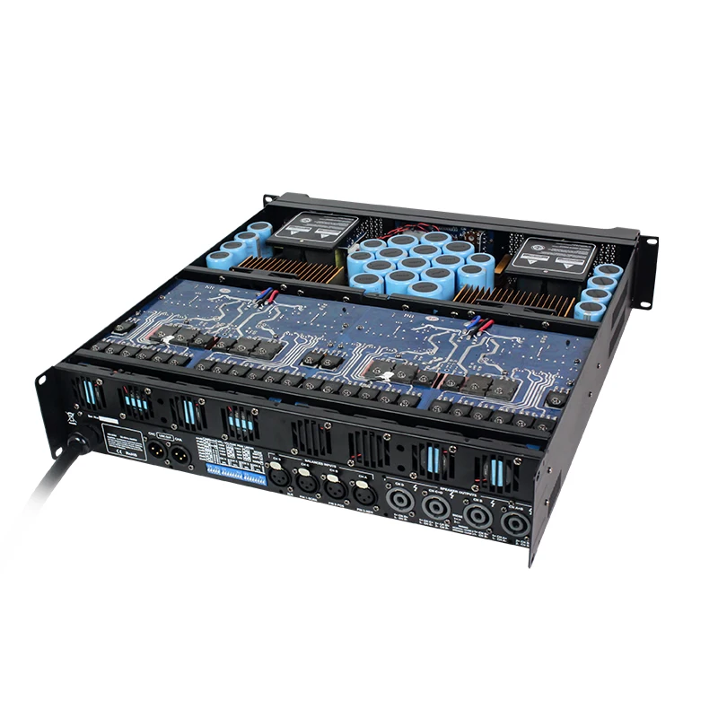 DS-20Q sound  dj class td 4 channel subwoofer 2000 watts power amplifier audio