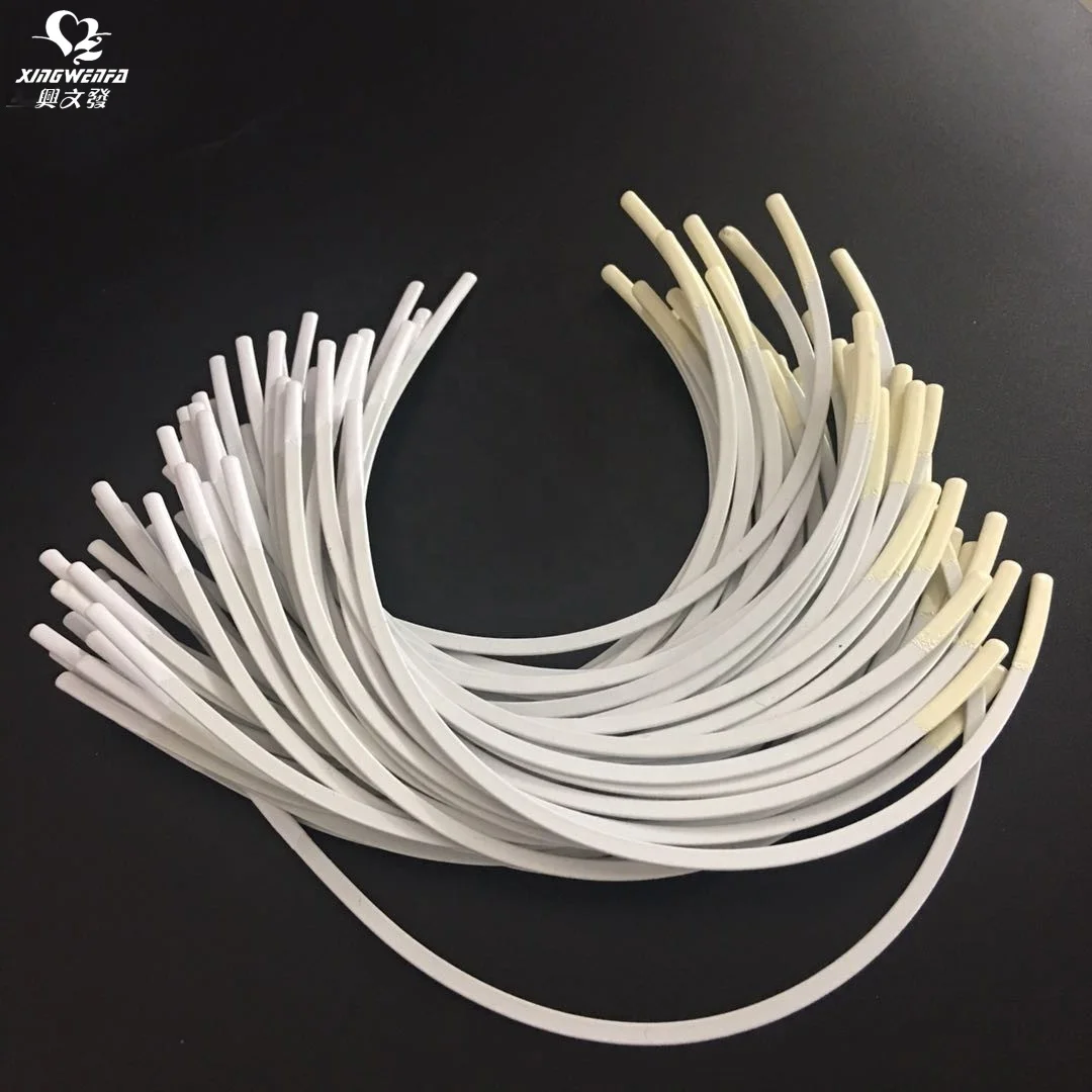 Underwear accessories 80B Good quality nylon coated stainless steel wire bra underwire