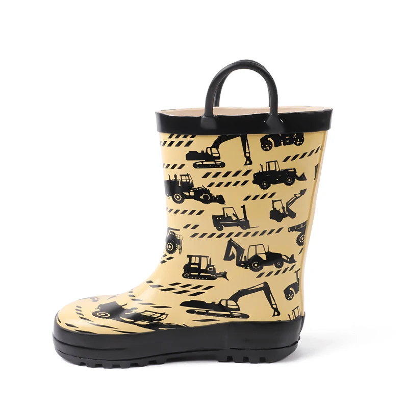 Support customization Quick-Drying Waterproof Light Weight Wellies Kids Shoes Rain Boots