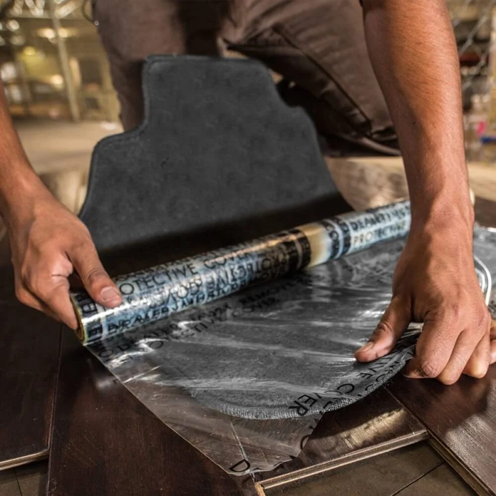 Clear automobile car carpet protective film pe