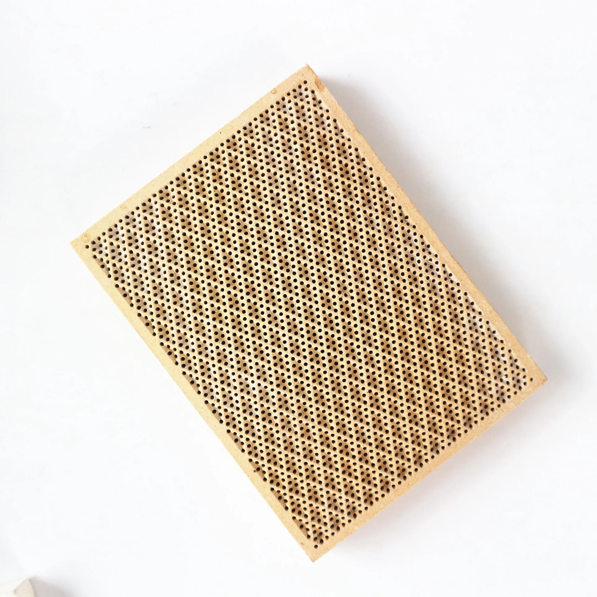 custom Large size far infrared honeycomb ceramic burner plate for barbecue grill ceramic plate red external ceramic