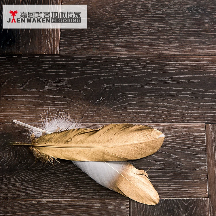 Floor Herringbone French Oak Parquet Wood 14/3*90*630mm Graphic Design Modern Indoor Villa ABCD More Than 5 Years