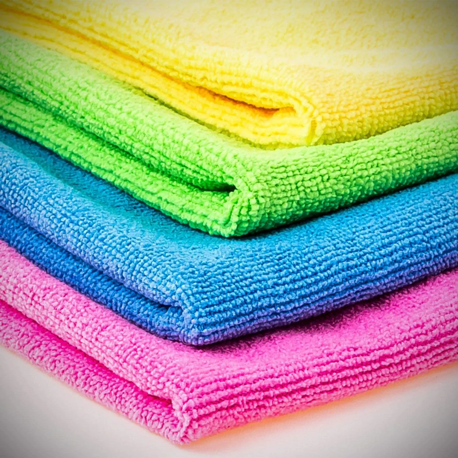 40X40 50X60 300GSM Car Wash Quick Dry Microfiber Buffing Towel