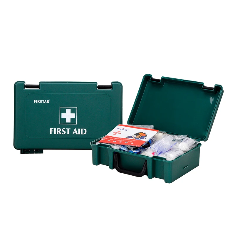 Firstar 85Pcs Waterproof Standard Medical First Aid Kit Box Survival Kits Emergency First Aid Kit Set Case