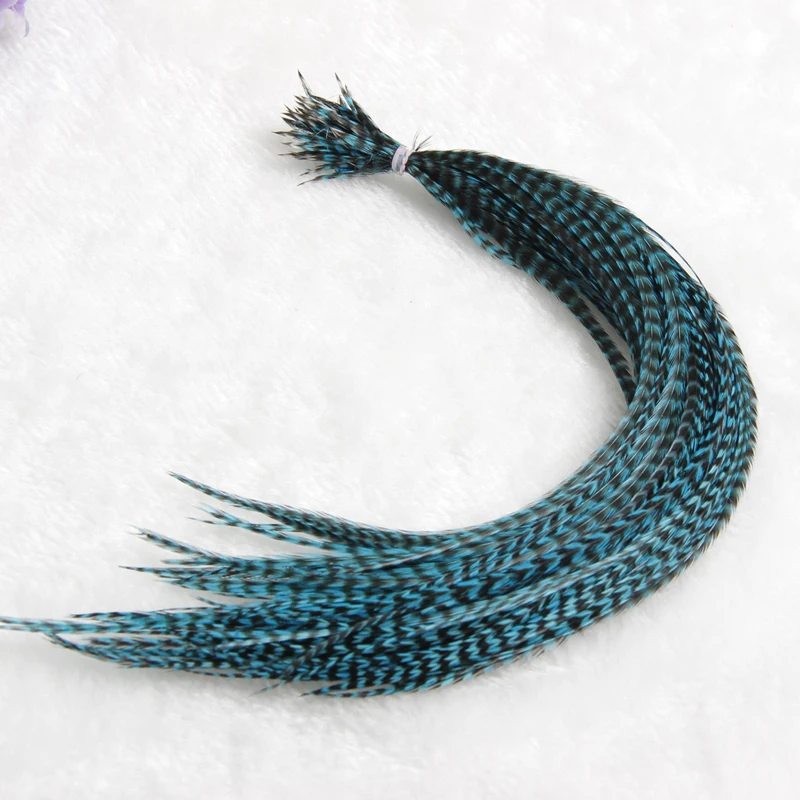 4-12 дюймов, тонкие длинные радужные цвета, 100% натуральные петушиные перья для наращивания волос, распродажа