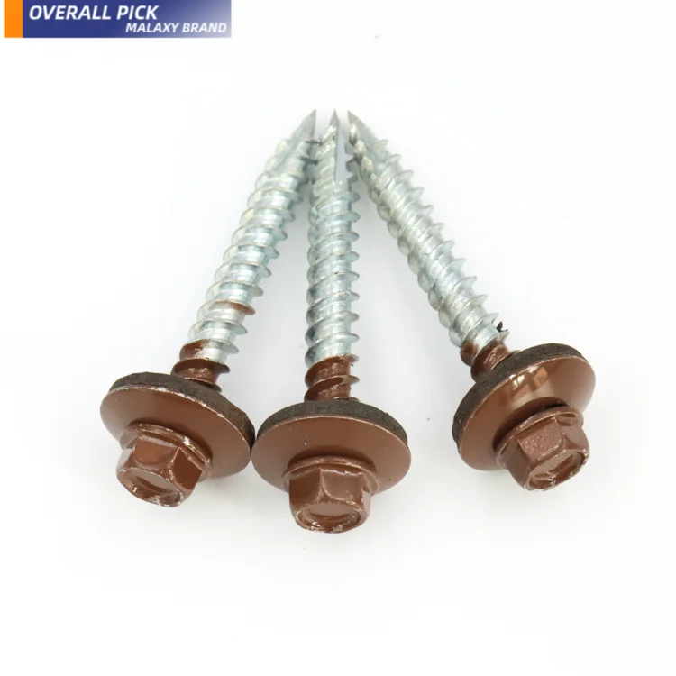 Malaxy Drilling Hex Head Self Tapping Self-Drilling Roofing Screw With Washer