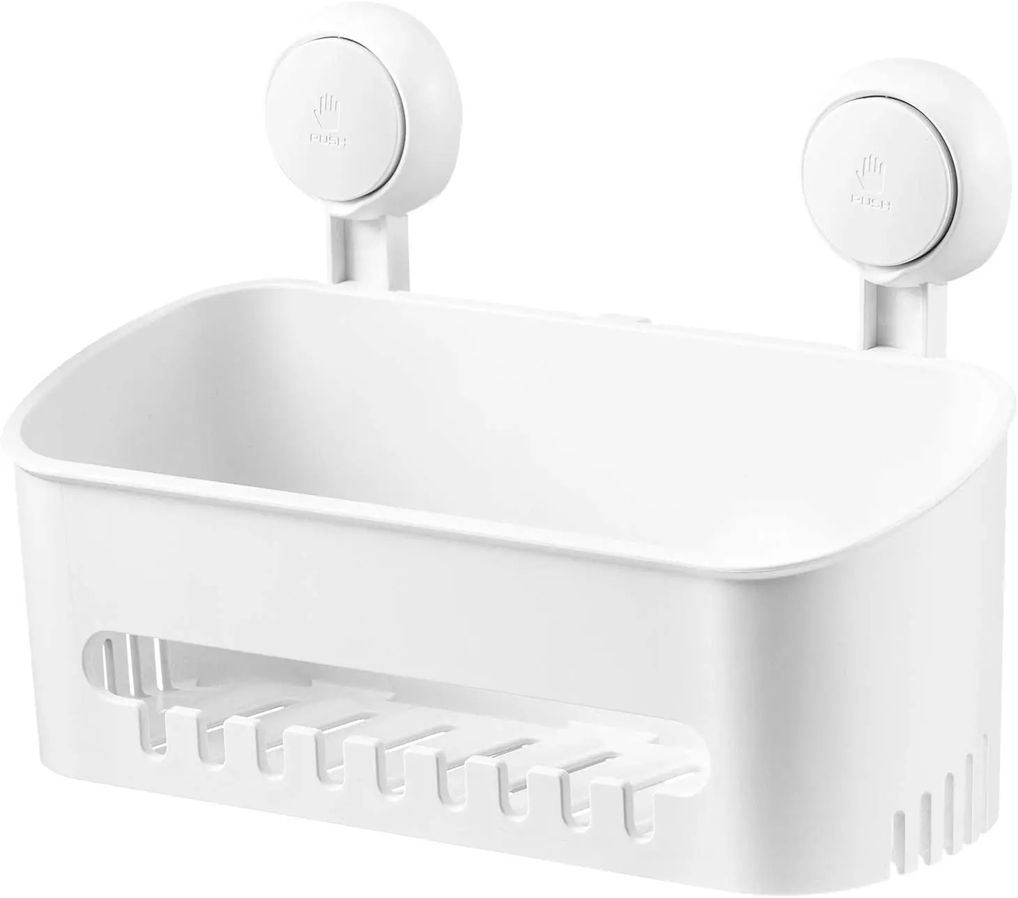 
NO-Drilling Removable Shower Basket Shower Caddy Basket for Bathroom Kitchen Waterproof Caddy Organizer for Shampoo Conditioner 