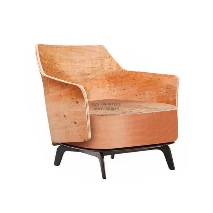 High Quality Wooden Furniture chair  Parts New Design Single Seat Sofa Bending plywood Plate for Office Use