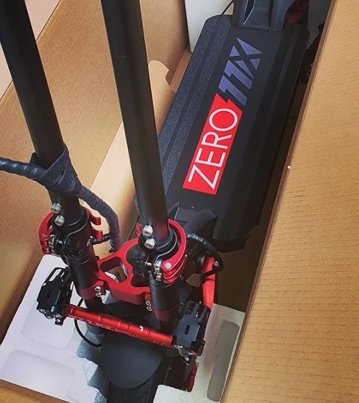 Оригинальный скейтборд ZERO 10X 60 в двойной двигатель 2400 Вт гидравлический