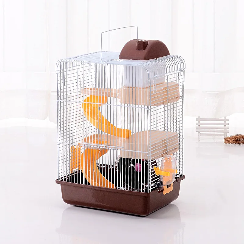 Wholesale Hamster Cage  With Carry Handle Exercise Wheel Kettle Food Dish