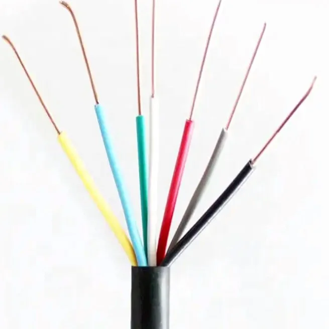 China manufacturer supply PVC insulated Control Cable copper wire braid shield control cable