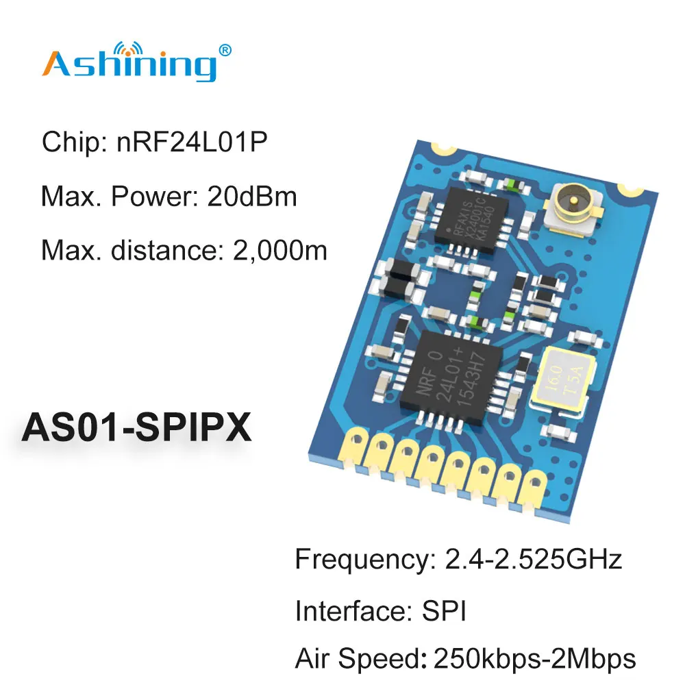 2.4ghz long range spi amplifier nrf24l01 transceiver module rf wireless transceiver