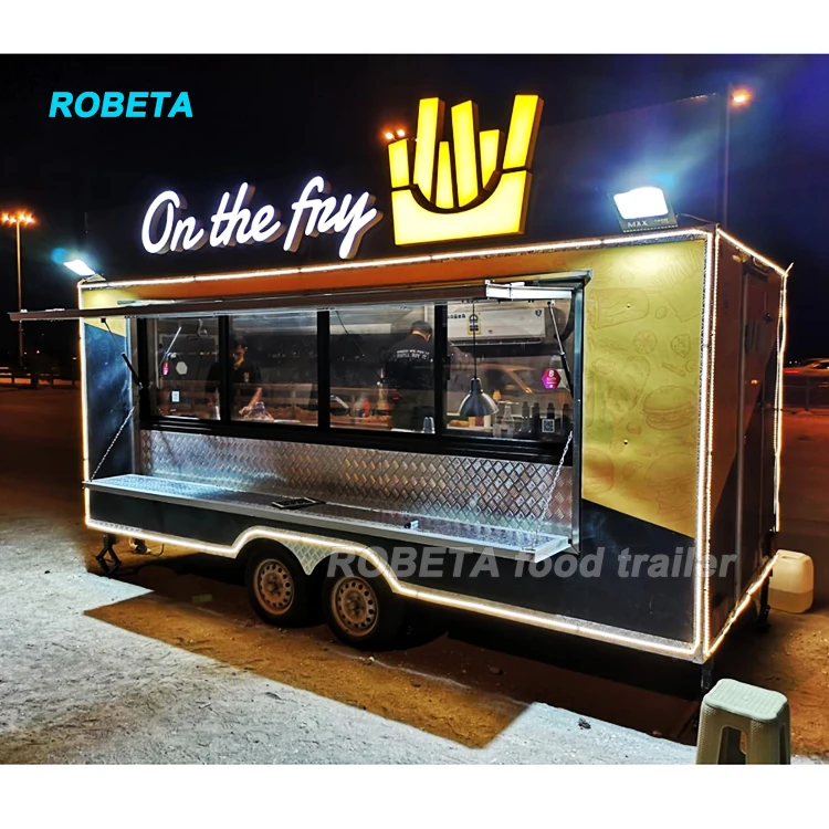  Wholesale Price Cater Ice Cream Mobile Food Trucks For Sale Juice Used Fast Truck Trailer