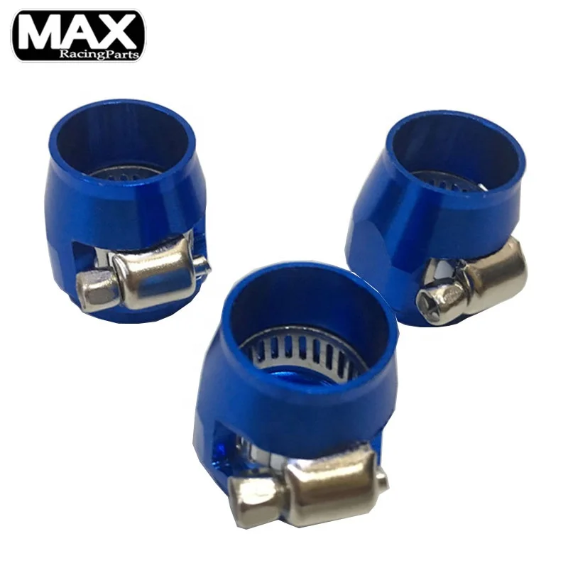 AN4 AN6 AN8 AN10 Car Refit Modification Fuel Pipe Water Hose Fitting Finisher Clip Dresser hose clamp dresser for auto parts