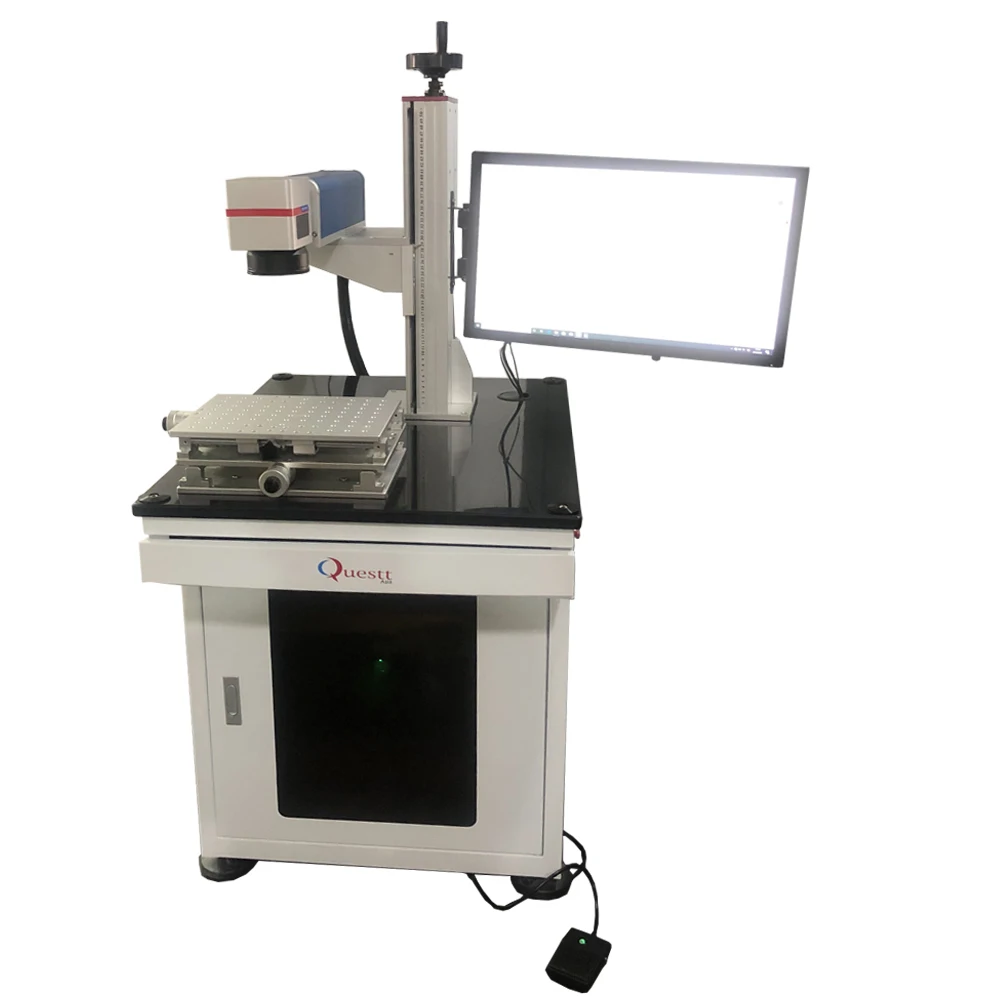 Portable 3d 20w 30w 50w 80w 100w Jpt Raycus Mopa M7 Engraver Rotary Fiber Laser Engraving Marking Machine For Guns Jewelry