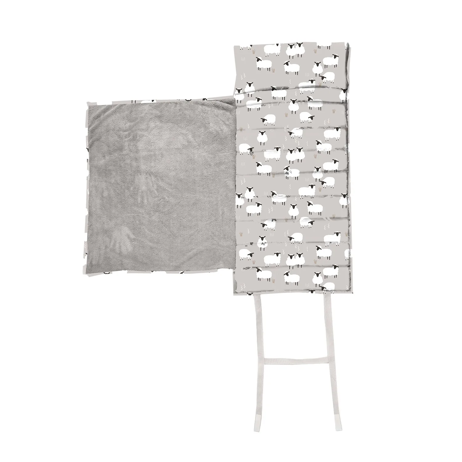 Baby Printed Eco-friendly 3 in 1 Portable and Foldable Toddler Nap Mats with Pillow Kid Daycare Nap Mat Sleeping for Preschool