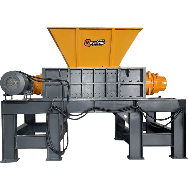 Multifunction good performance double shredder wood tire shredder prices metal crusher machine shredder