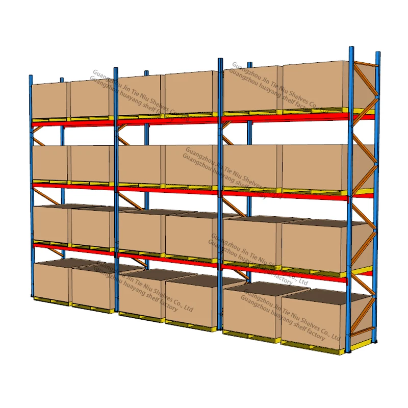 4000 KG Ton Warehouse Ladder Heaviness Shelf Rack Car Racking Cargo Storage Roll Container Auto Parts Machinery Cargo