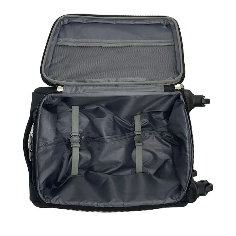 Trolley Suitcase Koffer Sets Eva Sided Carry on Fabric Luggage Soft Shell 4 Piece 20/24/28/32 Inch Spinner Suitcases Set