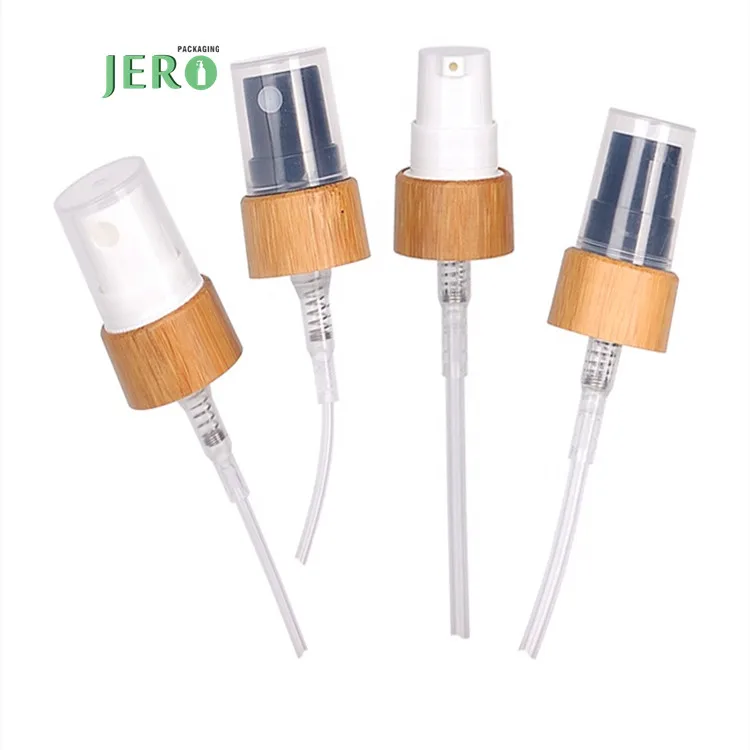 Recycle custom fine mist sprayer 2 oz 18/410 fine mist sprayer eco-friendly bamboo spray pump fine mist sprayer