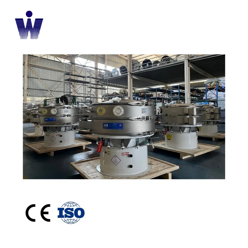 Multi layers automatic sifter machine rotary electric sieve mechanical circular vibrator sweco vibrating screen