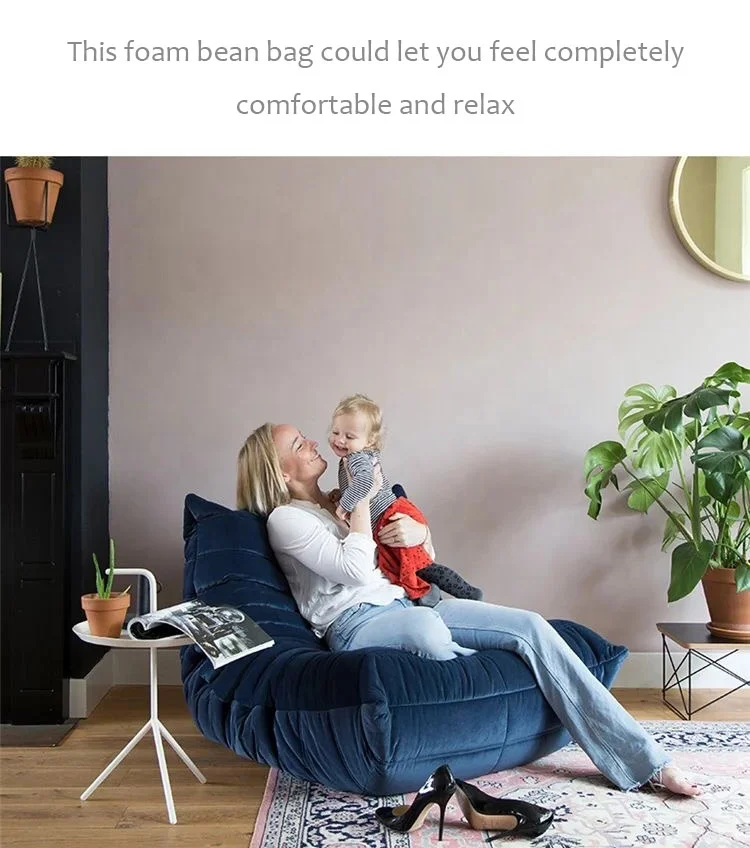 Натуральная кожа скандинавский серый ленивый одиночный сиденье Ligne Roset тканевый чехол полиэстер губка секционный набор бархат того