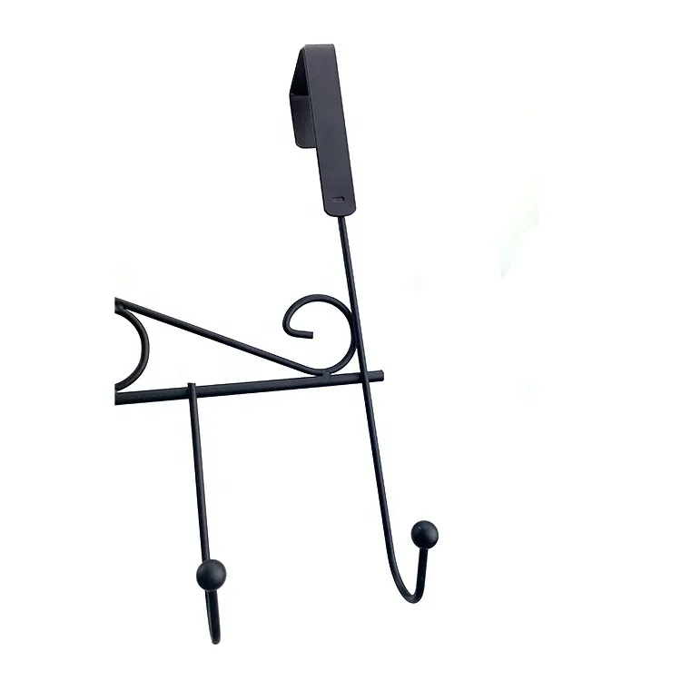 Hot sale Over The Door 7 hooks Metal Door Hooks Hanger Holder for Home Office Kitchen Use Hook Organizer Rack