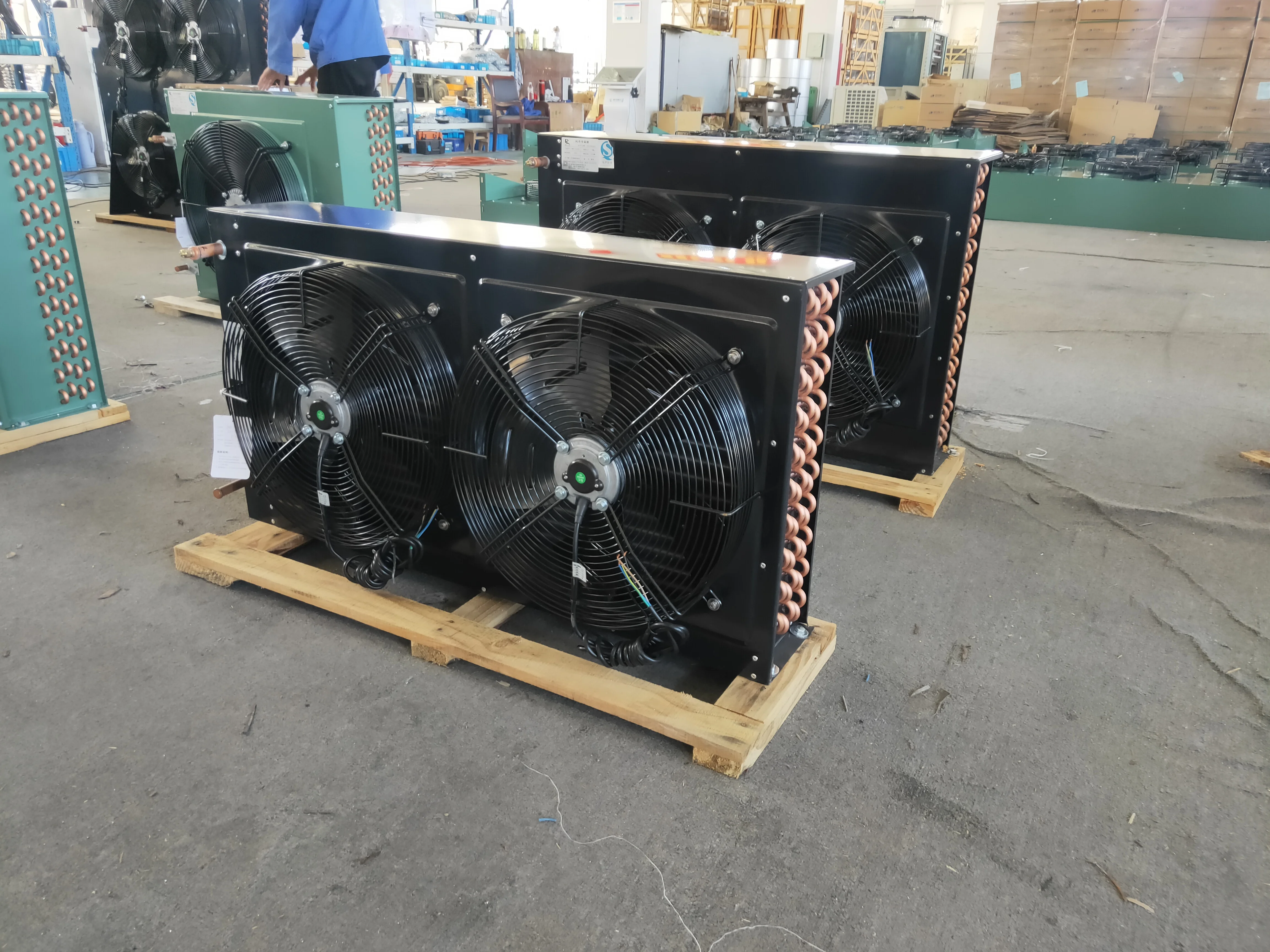 EMTH 5HP конденсатор FNH50 с воздушным охлаждением медный используемый для холодильной