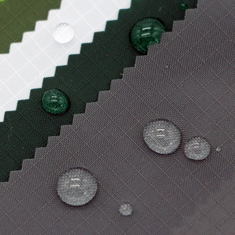 OEM ODM Service Provider waterproof Pattern Ripstop oxfordpvc ripstop 420d nylon oxford fabric for backpack material