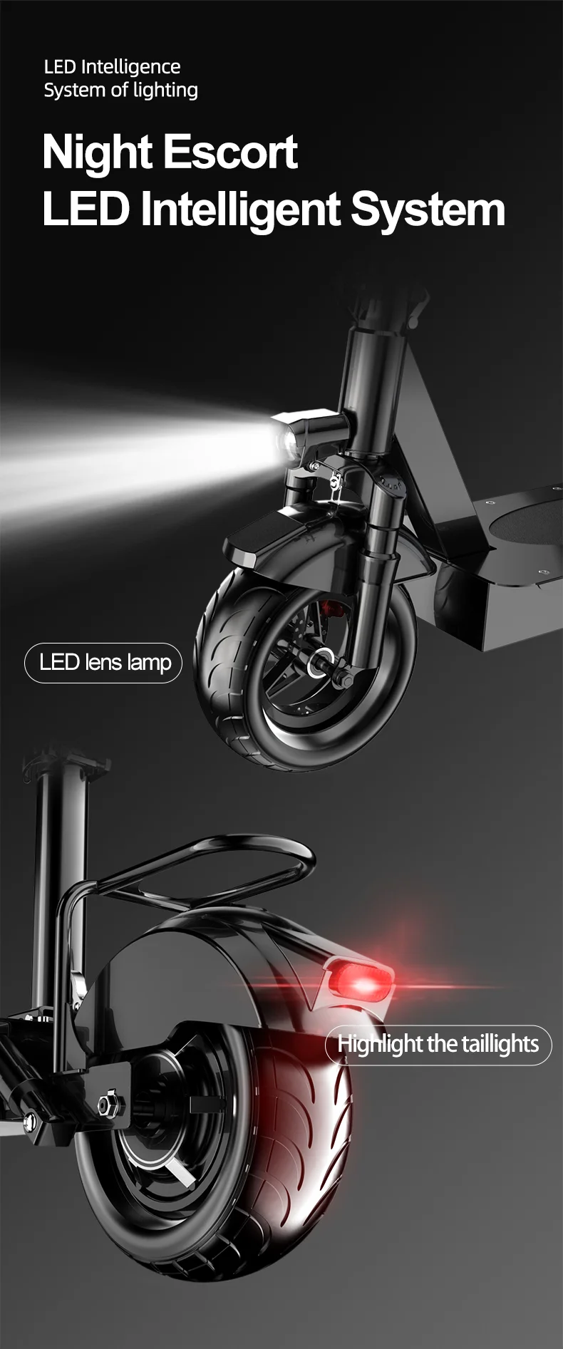 EU warehouse foldable electric scooter 2 wheel drive adult electric scooter 400w high speed