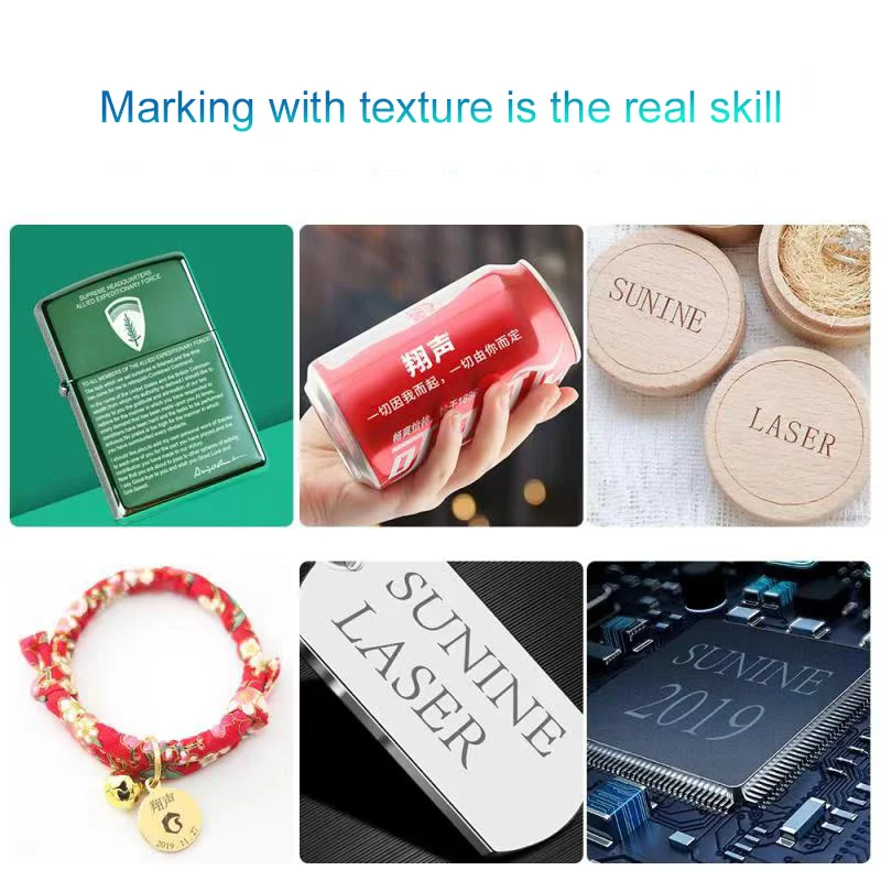 
Fiber Marker Non User Mahine On What Surface You Like Portable Machine For Body Metal Marking Logo Hallmark Barcode Jewelry 