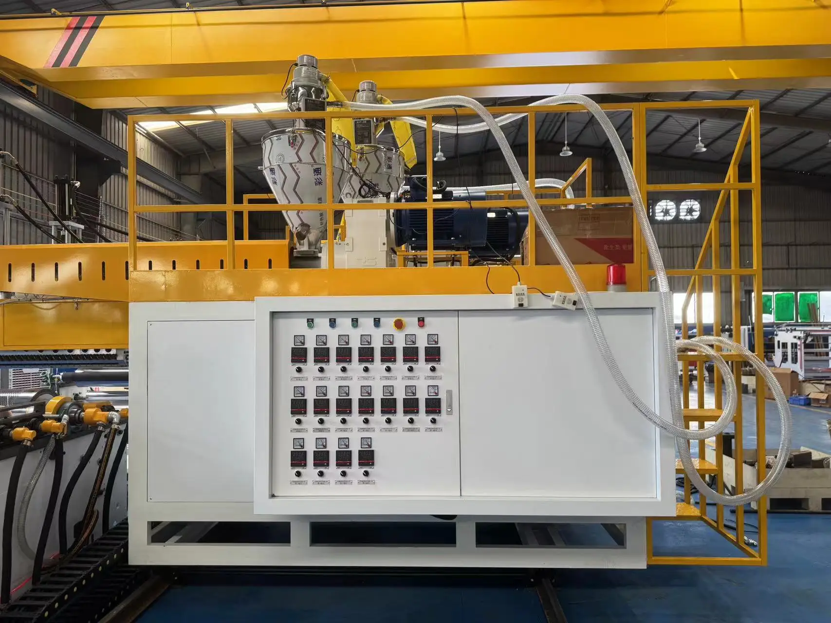 5 layers co-extrusion pe air bubble film machine