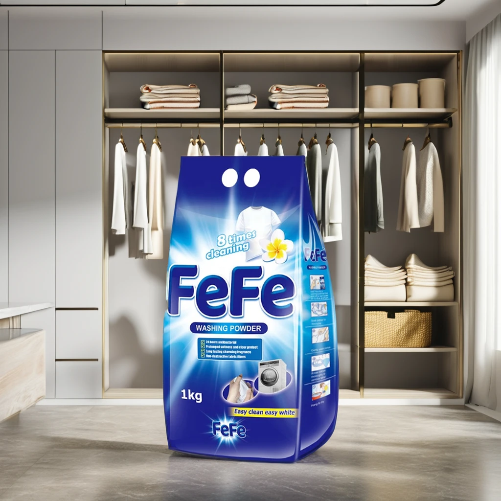 Wholesale price washing powder manufacturers in guangzhou high foam laundry detergent powder