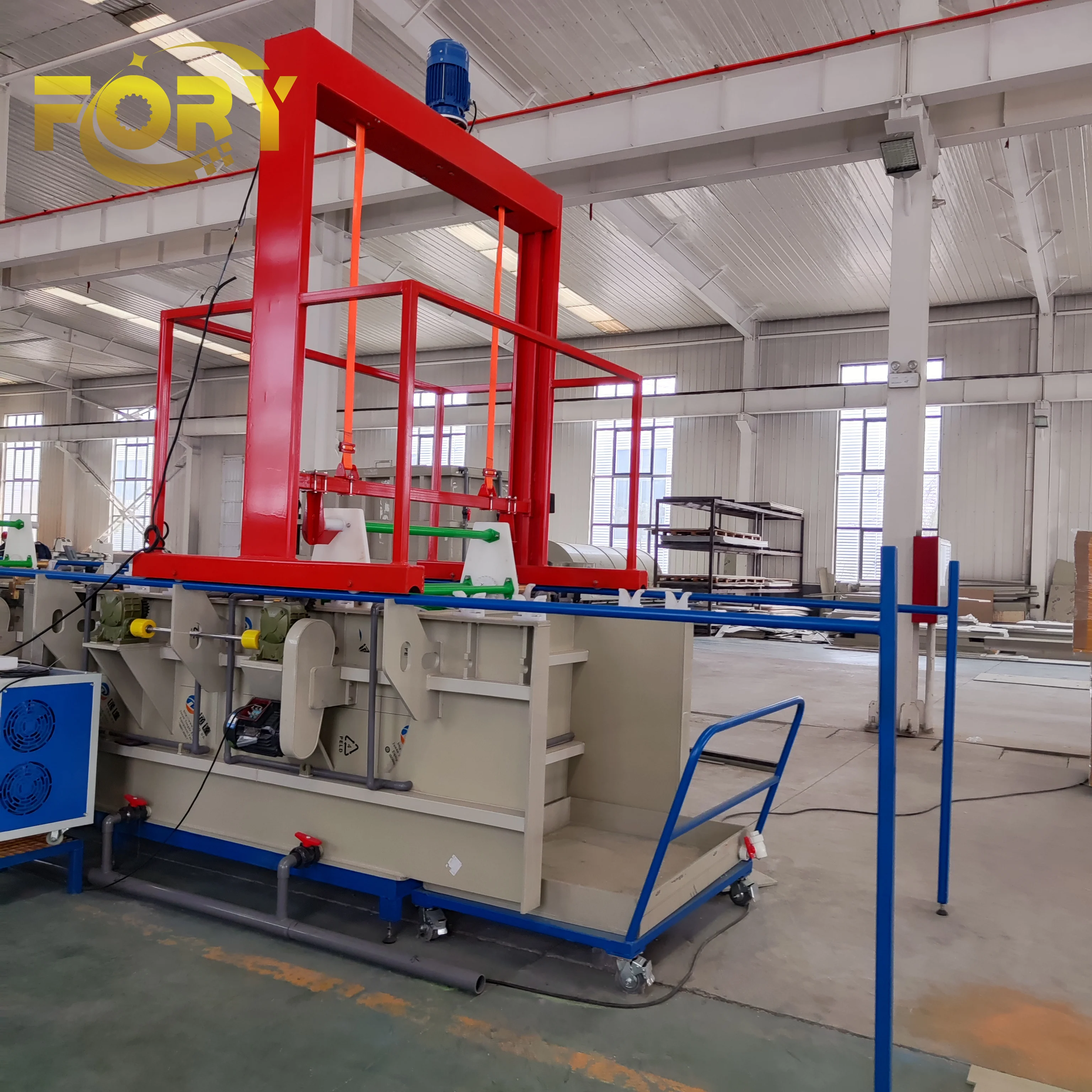 Linyi Fory galvanized machine  nickel electroplating tank chrome plating kit