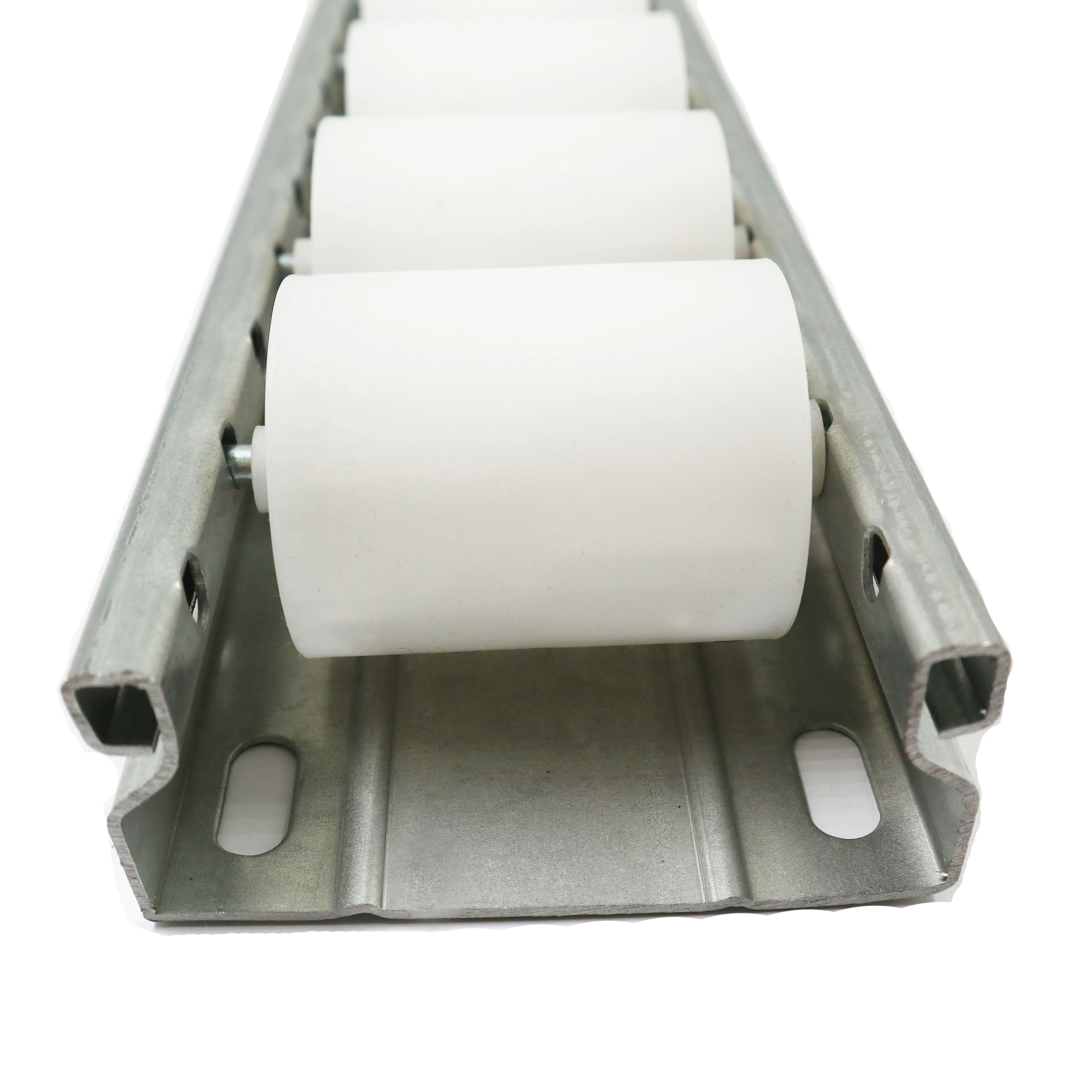 Widely used steel skate wheel conveyor for assembly line