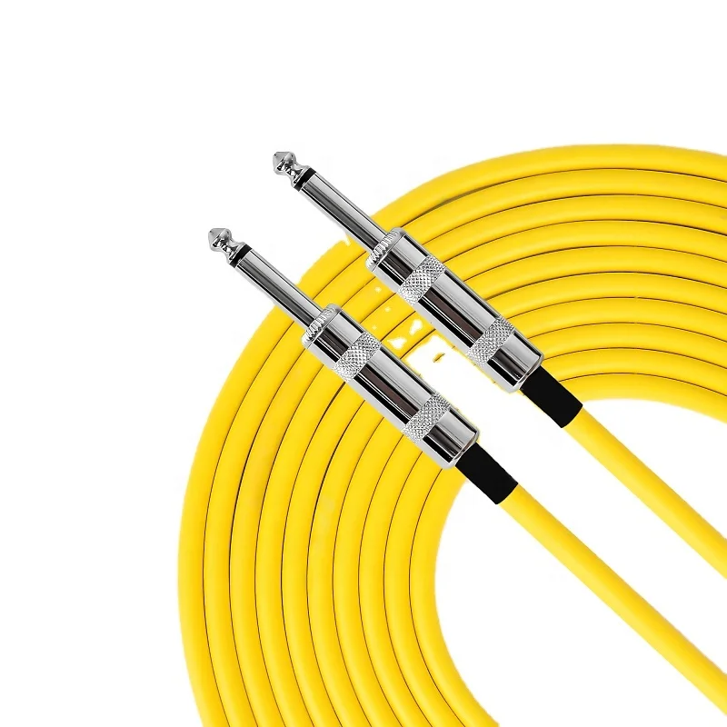 
instrument cable 10ft 20ft colorful guitar cable 